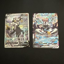 Pokémon TCG Rapid Strike Urshifu V/VMAX #153 #170 Battle Styles Alt Art Bundle