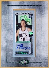 2004-05 Topps Rookie Matrix Zoran Planinic Autograph #MA-ZP Framed Mini