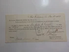Civil War Document 1864 2nd Connecticut Fort Williams Virginia Paper Money