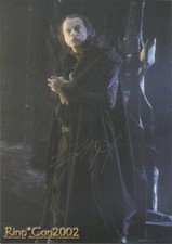 BRAD DOURIF as Wormtongue - Lord Of The Rings (15cm x 21cm) GENUINE AUTOGRAPH