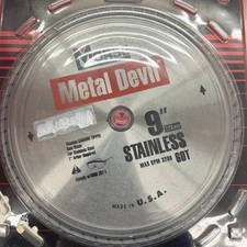 Morse metal devil saw blade