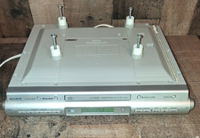 Sony ICF-CDK50 Under Cabinet CD Clock Radio AM/FM No Remote w/Screws Tested Read