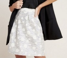 Anthropologie Maeve Anya Dotted Jacquard Skirt NWT, never worn. Size 2