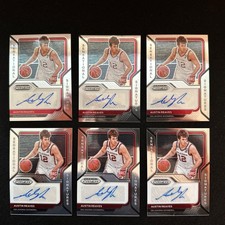 AUSTIN REAVES Rookie 2021-22 PRIZM DRAFT PICKS AUTO RC LOT OF SIX (6) Sen Sigs