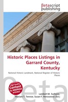 Lambert M. Surhone (U. A.) | Historic Places Listings In Garrard County,...