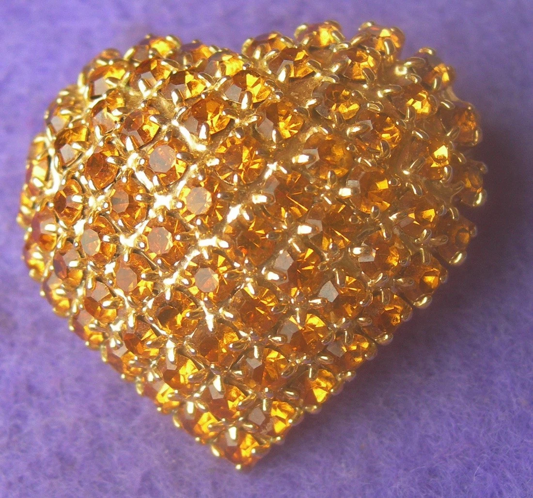 Broche AGATHA - Feuille D'Automne - Vintage - Old Brooch