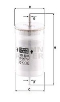 Mann-Filter WK 8036 Kraftstofffilter FüR Seat