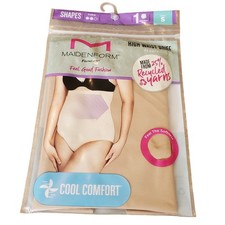 Maidenform Shapewear Womens Size Small High Waist Cooling Firm Control Brief NEW