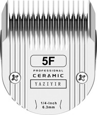 5F Dog Grooming Detachable Ceramic Blade,Compatible with WAHL 5 in 1 Blade for W