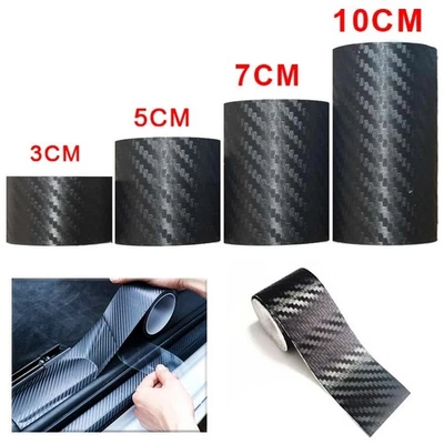 ADESIVI FIBRA CARBONIO 3D NASTRI PROTEZIONE TELAIO BICI STRADA MTB AUTO SPECCHIO - Bild 1 von 4