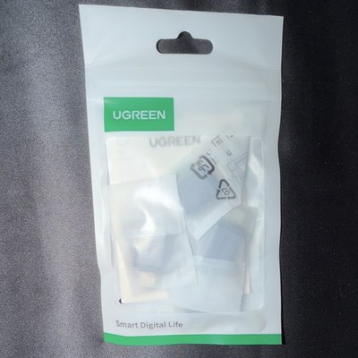 UGREEN 10Gbps USB-C Male to USB-A Female Adapter 4-Pack White/Green
