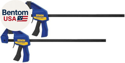 quick-Gripone-Handed Mini Bar Clamp 2 Pack, 12'', 1964745