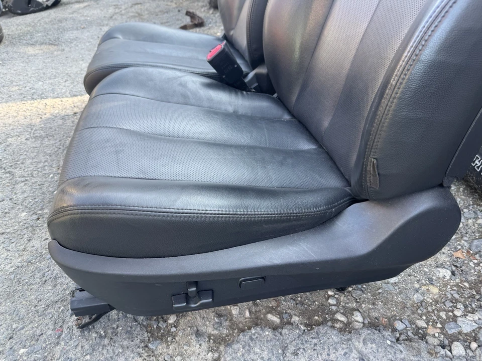 Subaru Outback Legacy 2013-2014 asientos delanteros izquierdo y derecho cuero eléctrico Foto 4 de 4