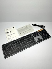ProtoArc K110-A Wireless Backlit Keyboard for Mac Bluetooth USB-C Gray