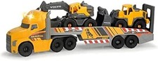 Dickie Toys Volvo Heavy Mack Truck Anhänger Bagger Radlader Licht Sound 70 cm