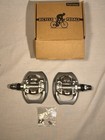 Shimano SPD PD-A530 Hybrid Platform Bike Pedals 9/16 Silver Pair 385g MTB Road — photo 1