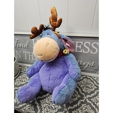 Disney winnie the pooh Eeyore Reindeer Plush Stuffed Christmas Exclusive Series