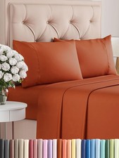 Twin Sheets Set 4 Piece - Includes 2 Pillowcases - Bed Sheets Twin Size - Sof...