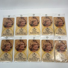 Vintage Goody 2 Sheer Secret Hair Nets Light Blonde Lot Of 10