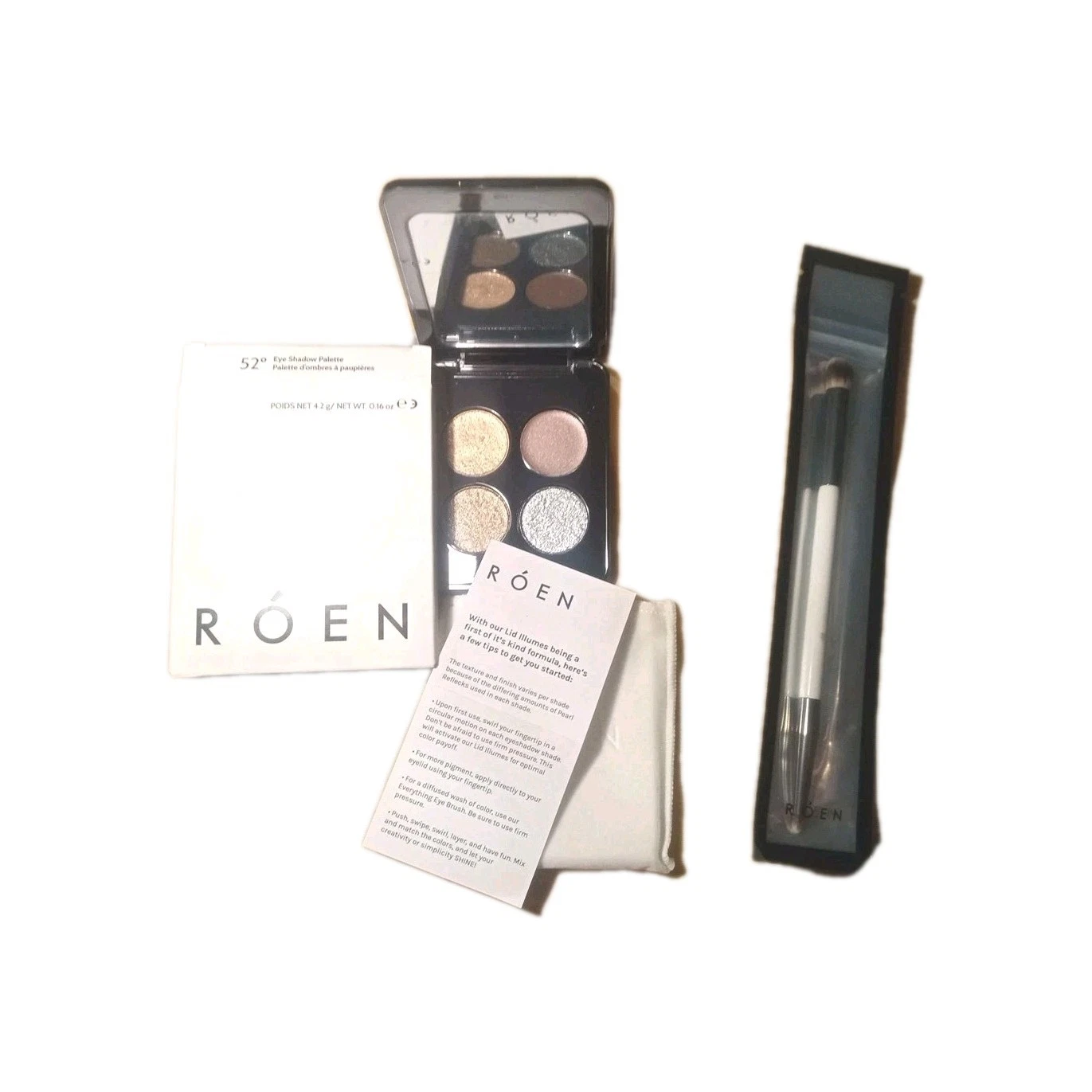 ROEN 52° EYE SHADOW ORGANIC ILLUMIS / ROEN EYE SHADOW BRUSH