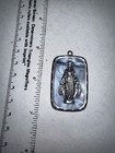 Vintage West Germany Large Illuminum Miraculous Medal As Is — photo 1