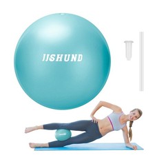 25cm Pilates Ball, 9,8 Inch Small Exercise Mini Yoga Gym Ball for Home Gym Pi...