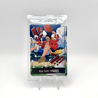 One Piece TCG - OP17 Pre Release 4th Anniversary Promo Don!! Luffy + Zoro SEALED