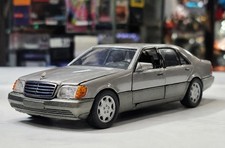 Schabak 1/43 Mercedes-Benz 600 SEL W140 Silver Made in Germany w/ Box