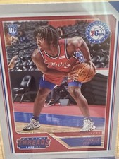 2020-21 Panini Chronicles - Threads Tyrese Maxey #76 Pink (RC)
