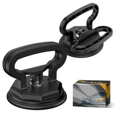 Glass Suction Cup Lifter Heavy Duty Vacuum Handle 100 lbs 2 Pack Large