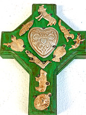 Milagro Cross - Wood Milagro Cross - Handmade Milagro Cross