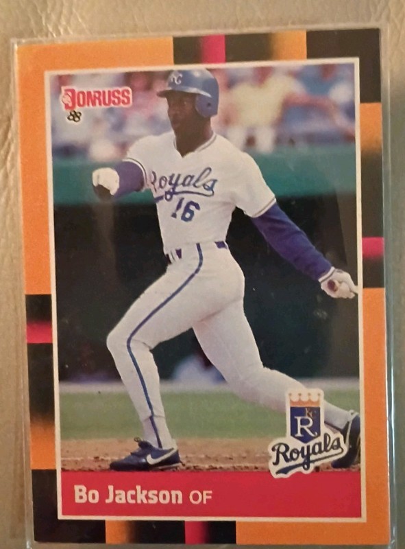 Leaf 1988 Donruss Baseball's Best Bo Jackson #119 Kansas City Royals MLB Card