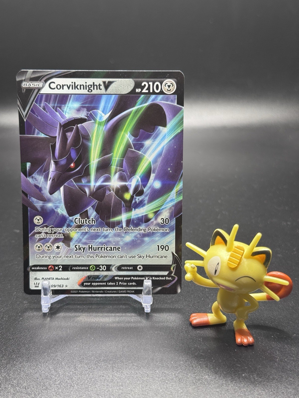 Corviknight V 109/163 Pokemon Swsh05: Battle Styles Holo - NM