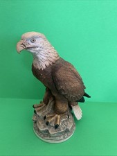 Andrea by Sadek American Bald Eagle Ceramic Porcelain Figurine