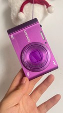 Samsung Digital Camera ST200F 16.1MP Purple Tested English Language-95 NEW