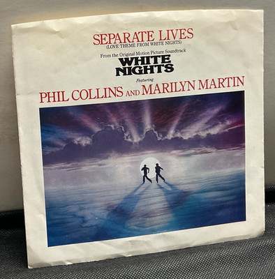B81 Phil Collins/ Marilyn Martin: Separate Lives, 1985 Atlantic Records 7-89498