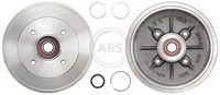 2X Bremstrommel A.B.S. 2511-SC FüR 206 Saxo SW CitroËN 106 Peugeot 2A 2 2E Van