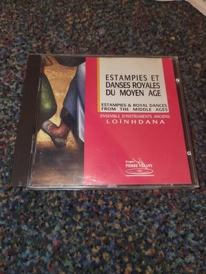 Estampies Et Danses Royales Du Moyen Age Royal Dances Middle Ages Music CD