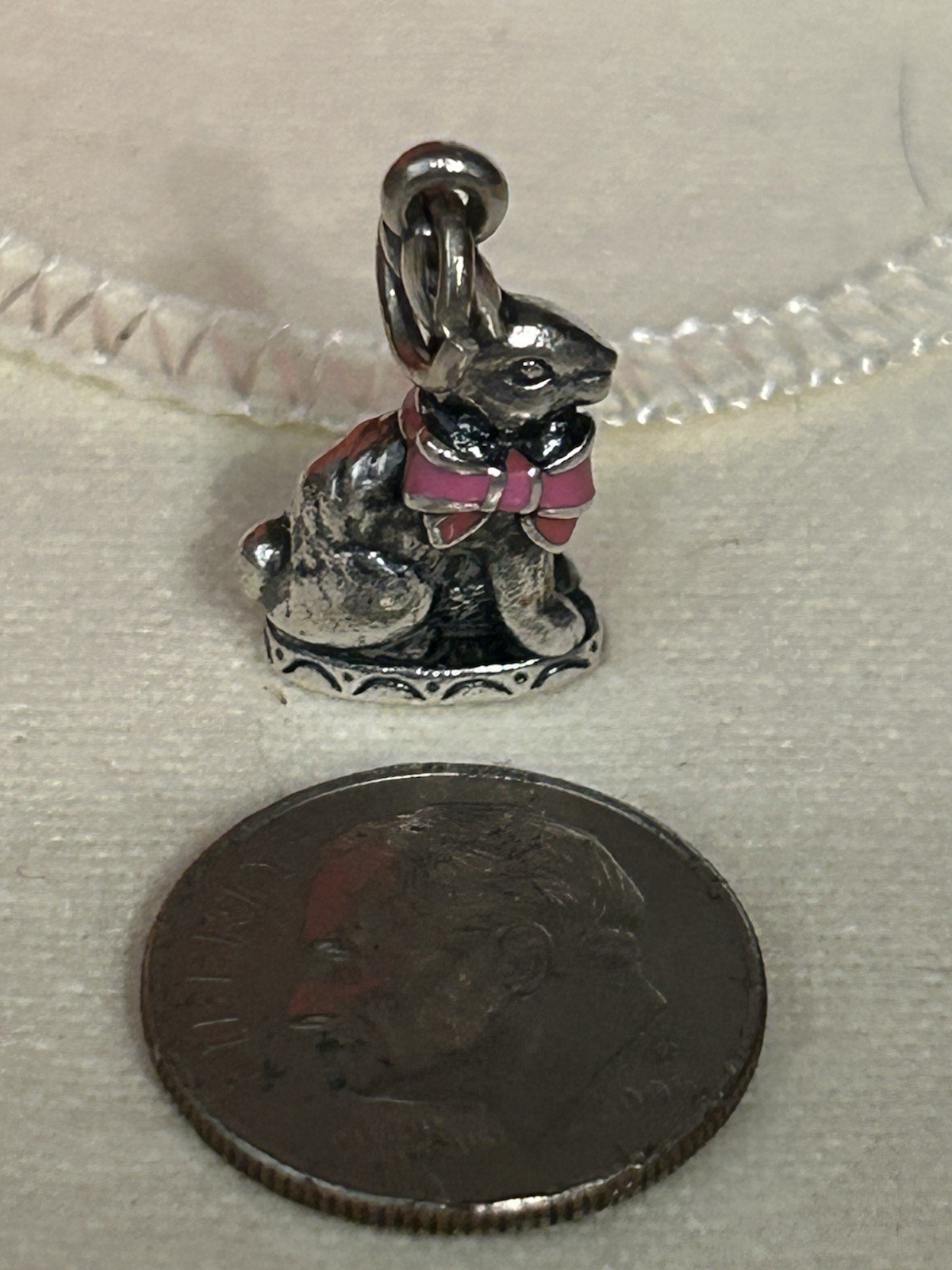 JAMES AVERY Sterling Silver 3D Easter/Enamel/Rabb… - image 5