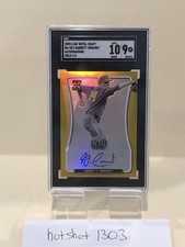 2020 Leaf Metal Draft Garrett Crochet Auto Gold 1/1  SGC 