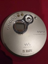 Sony Walkman D-FJ401 Portable CD Player AM/FM TV Weather Radio - Tested Working