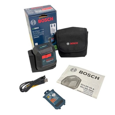 Bosch GLL50-20G Self-Leveling Cross-Line Green Laser