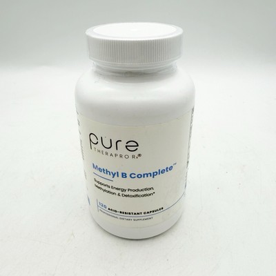 Pure Therapro Rx Methyl B Complete - Optimal Methylated B Complex 120 Caps 5/26