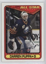 1990-91 Topps Daren Puppa #204 0a4