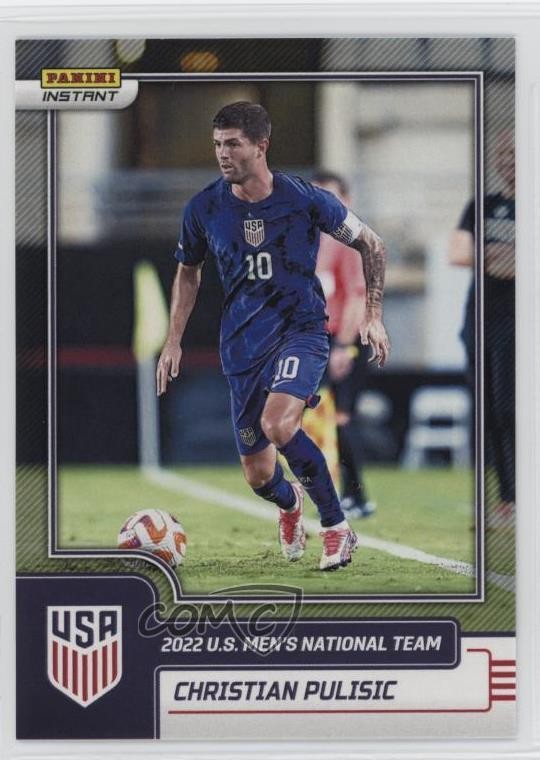 2022 Panini Instant US National Team Christian Pulisic #9 1rt4