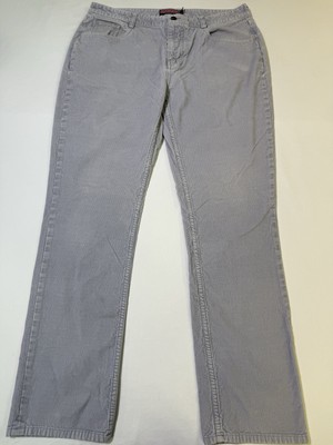 Vineyard Vines Corduroy Pants Gray Men's Size 36x34 Classic Fit 5 Pocket Pant