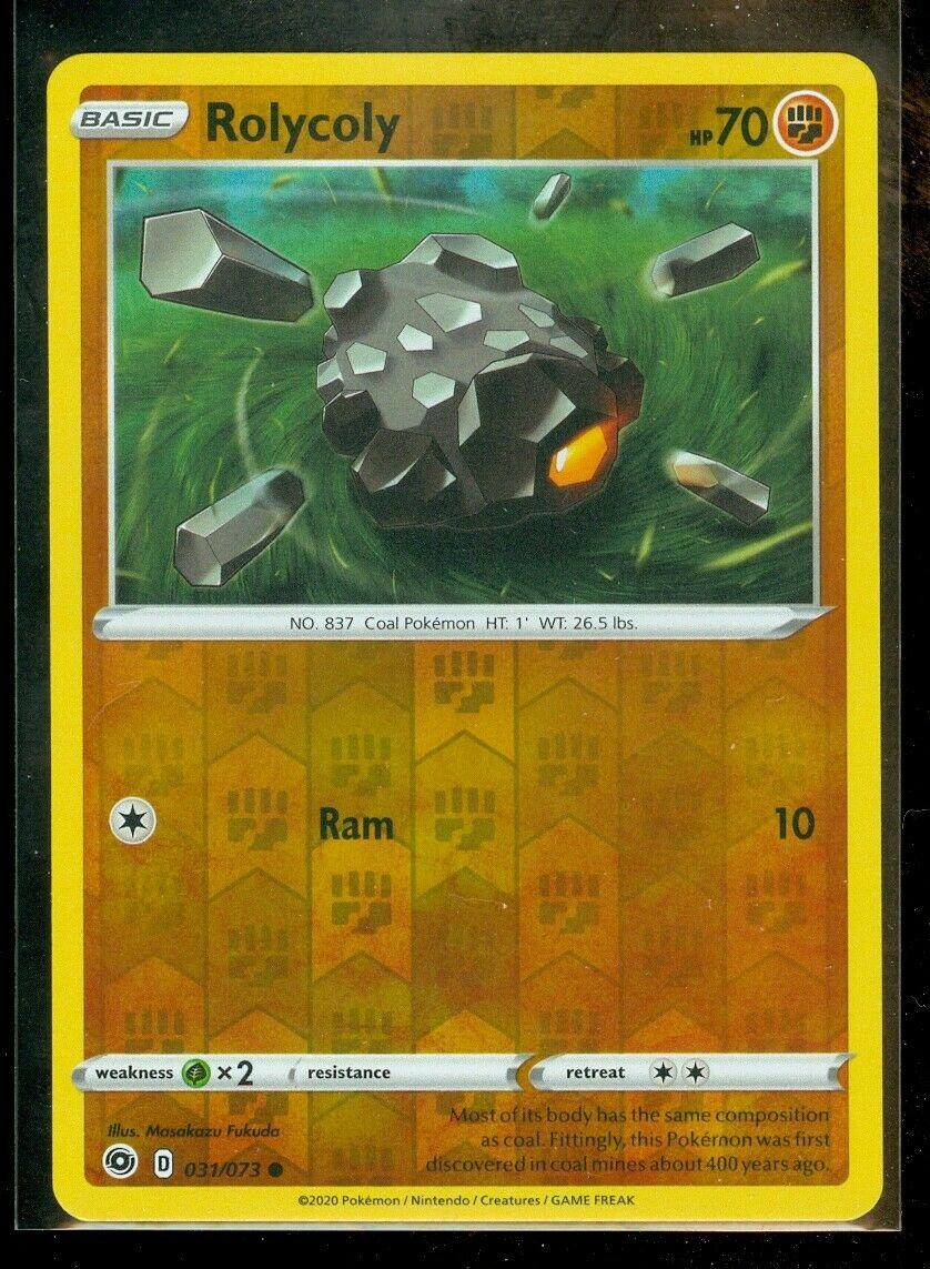 Pokemon Rolycoly [Champion's Path - 31/73] Reverse Holofoil
