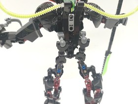 LEGO HERO Factory: Black Phantom (6203) Missing Zamor Sphere, Otherwise Complete