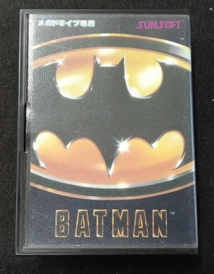 BATMAN SUNSOFT MD Sega Megadrive Japanese Ver.