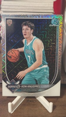 2025-26 Bowman Basketball Kon Knueppel #BCV-4 Chrome Mojo RC Hornets